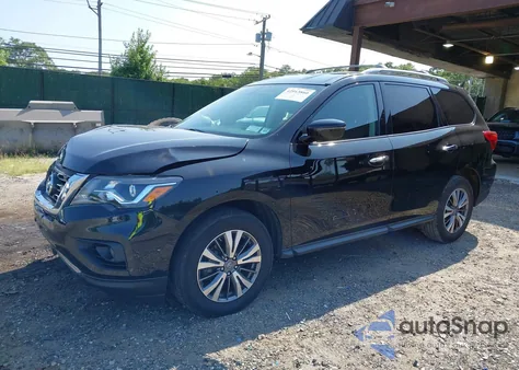 2019 Nissan Pathfinder Sv z USA, uszkodzony, nr VIN 5N1DR2MM4KC597313